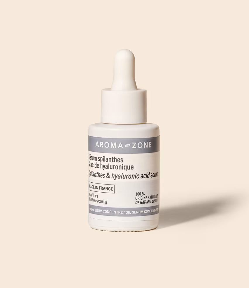 Aroma-Zone Sérum Spilanthes Végétal & Acide Hyaluronique 30ml – Anti-Rides