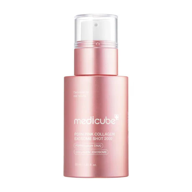 medicube - PDRN Pink Collagen Exosome Shot Serum 2000 - Sérum concentré régénérant 30 ml