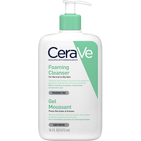 Cerave gel moussant 473ml