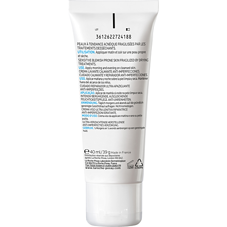 La Roche-Posay Effaclar H Iso-Biome Soin Réparateur Apaisant 40ml