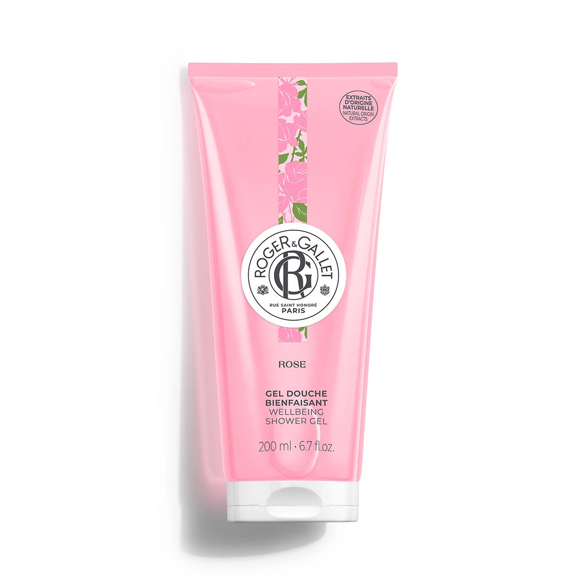 ROGER & GALLET Gel Douche Bienfaisant 200 ml Rose