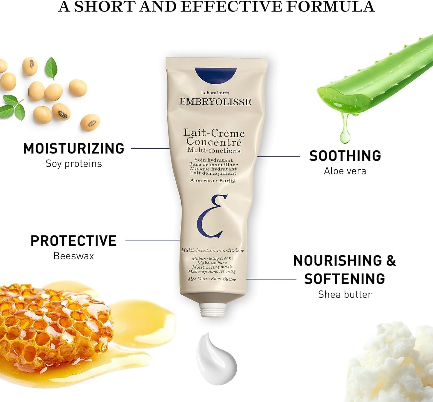 Embryolisse Lait-Crème Concentré Multi-Fonctions Tube 75ml