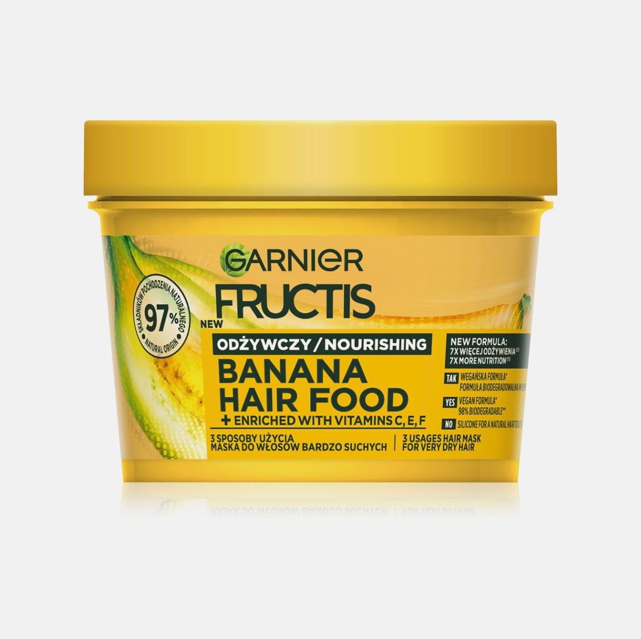Garnier Fructis Banana Hair Food Masque Cheveux 320 ml