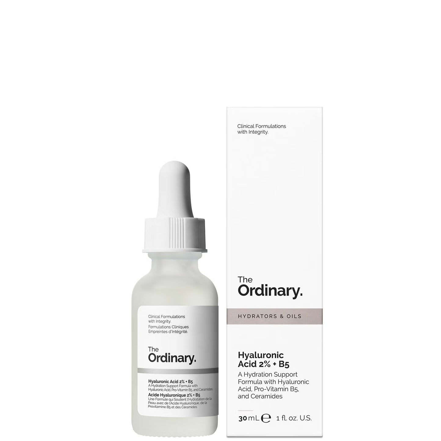 The Ordinary Sérum Acide Hyaluronique 2 % + B5 30 ml