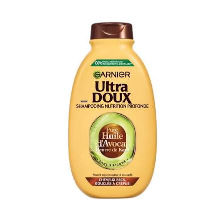 ULTRA DOUX SHAMPOING ENRICHI EN HUILE D'AVOCAT ET BEURRE DE KARITÉ 250 ml