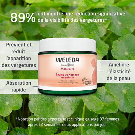 WELEDA Baume de Massage Vergetures 150 ml