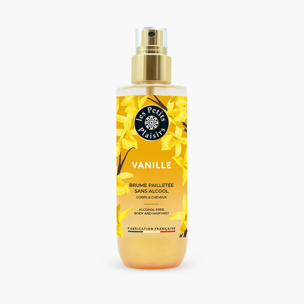 brume pailletée les petits plaisirs VANILE 200ml