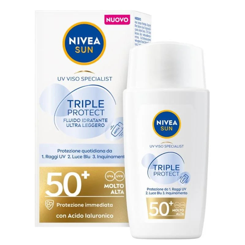 NIVEA Solaire Face FP50 Triple Protection 40ML