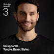 RASOIR BRAUN ONE TOOL POUR HOMMES BRAUN XT3100