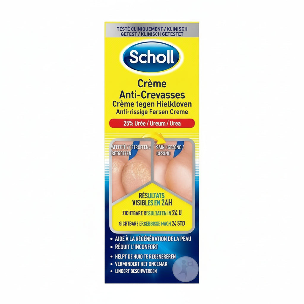 Scholl Pharma Crème Réparatrice Anti-Crevasses Tube 60ml