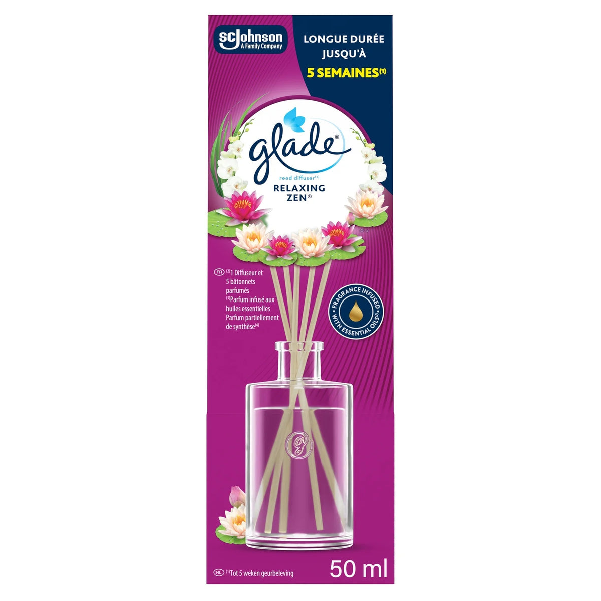 diffuseur batonnet glade relaxing zen