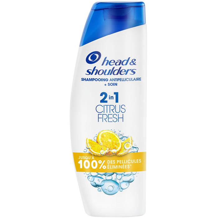 HEAD & SHOULDERS Citrus Fresh Shampoing antipelliculaire 2 en 1 au citron 285ml