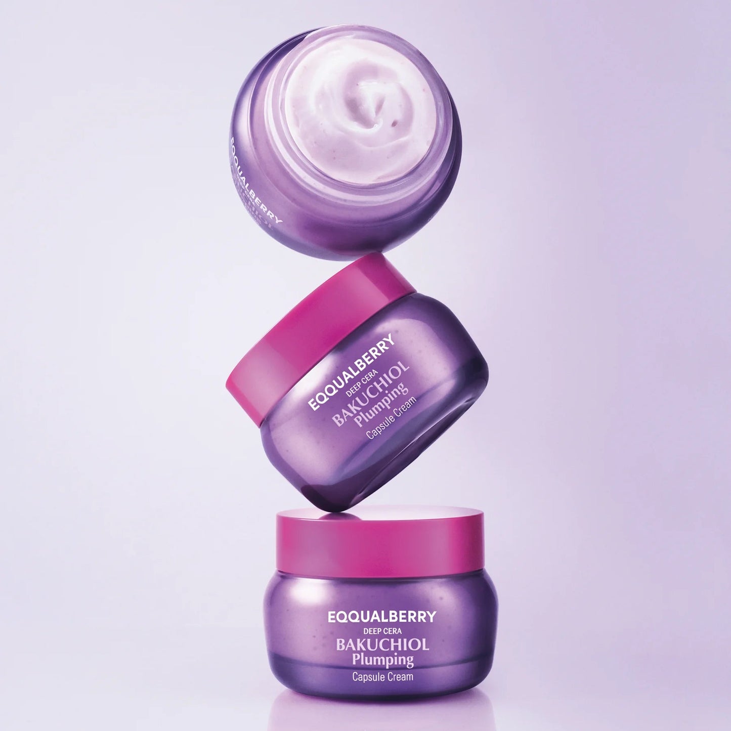 Eqqualberry BAKUCHIOL PLUMPING CAPSULE CREAM - Soin de jour 50ml