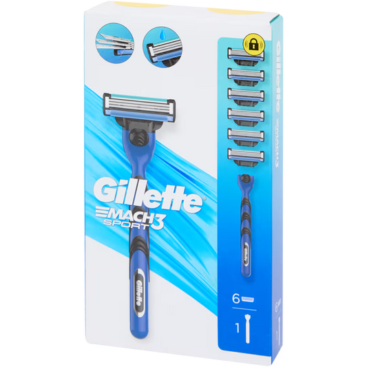 Rasoir Gillette Mach3 7 pièces
