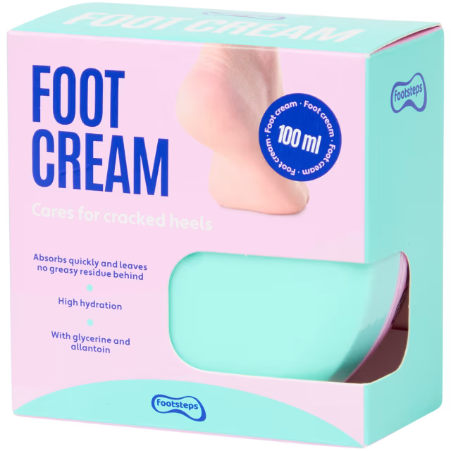 Footsteps  Crème pour les pieds 100 ml