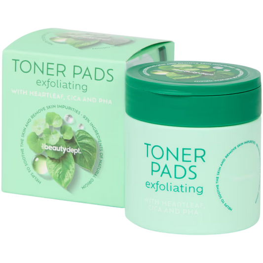 Disques toniques exfoliants The Beauty Dept. Cica & PHA 100 pièces