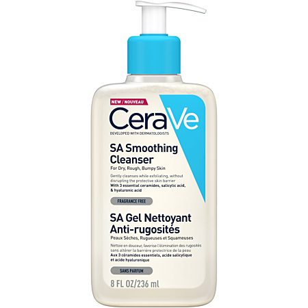 CeraVe SA Gel Nettoyant Anti-Rugosités – 236 ml