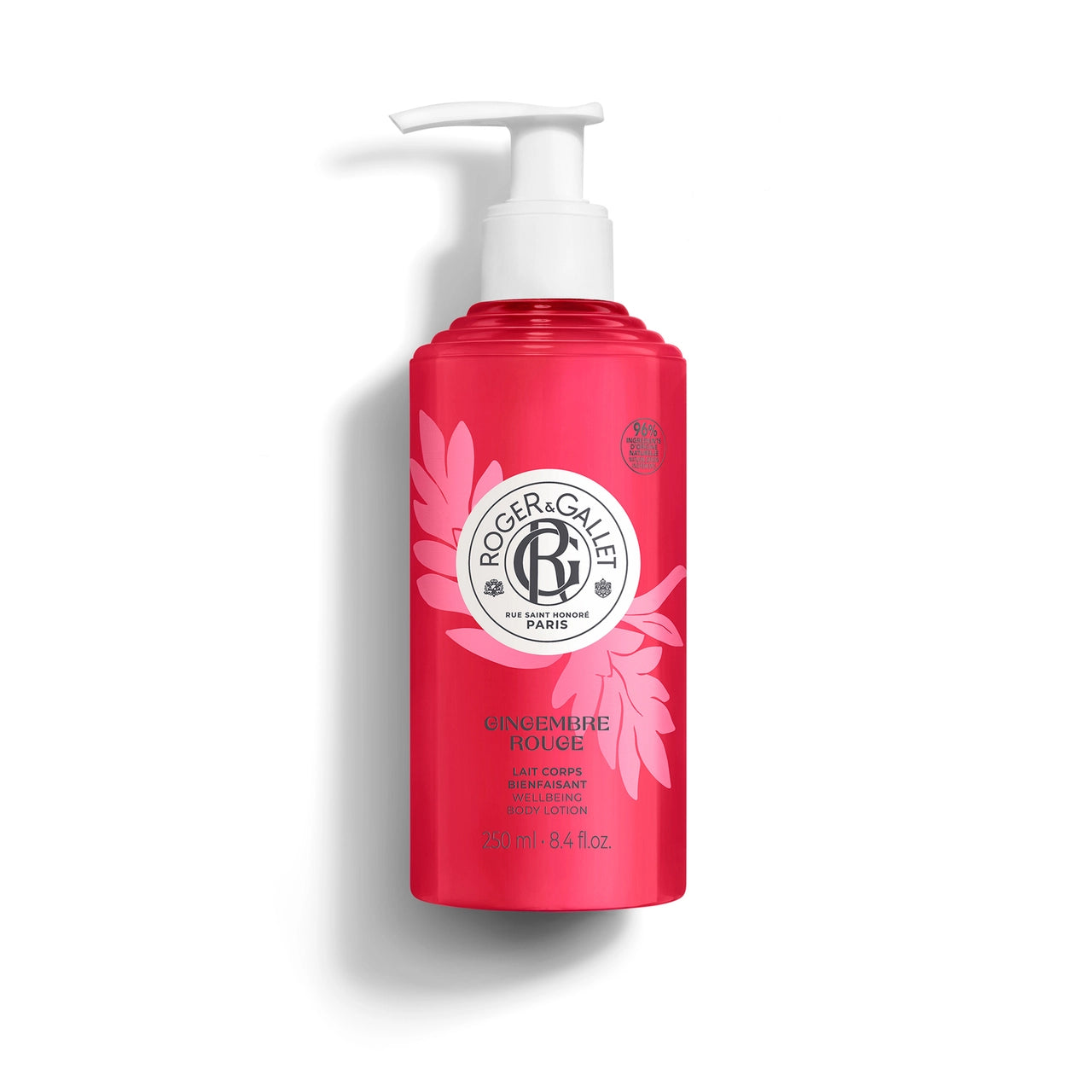 ROGER & GALLET Lait Corps Bienfaisant 250 ml Gingembre Rouge