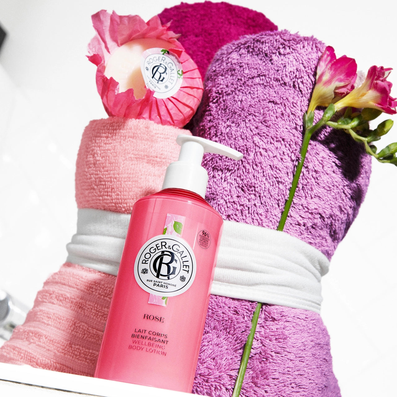 ROGER & GALLET Lait Corps 250 ml - Rose