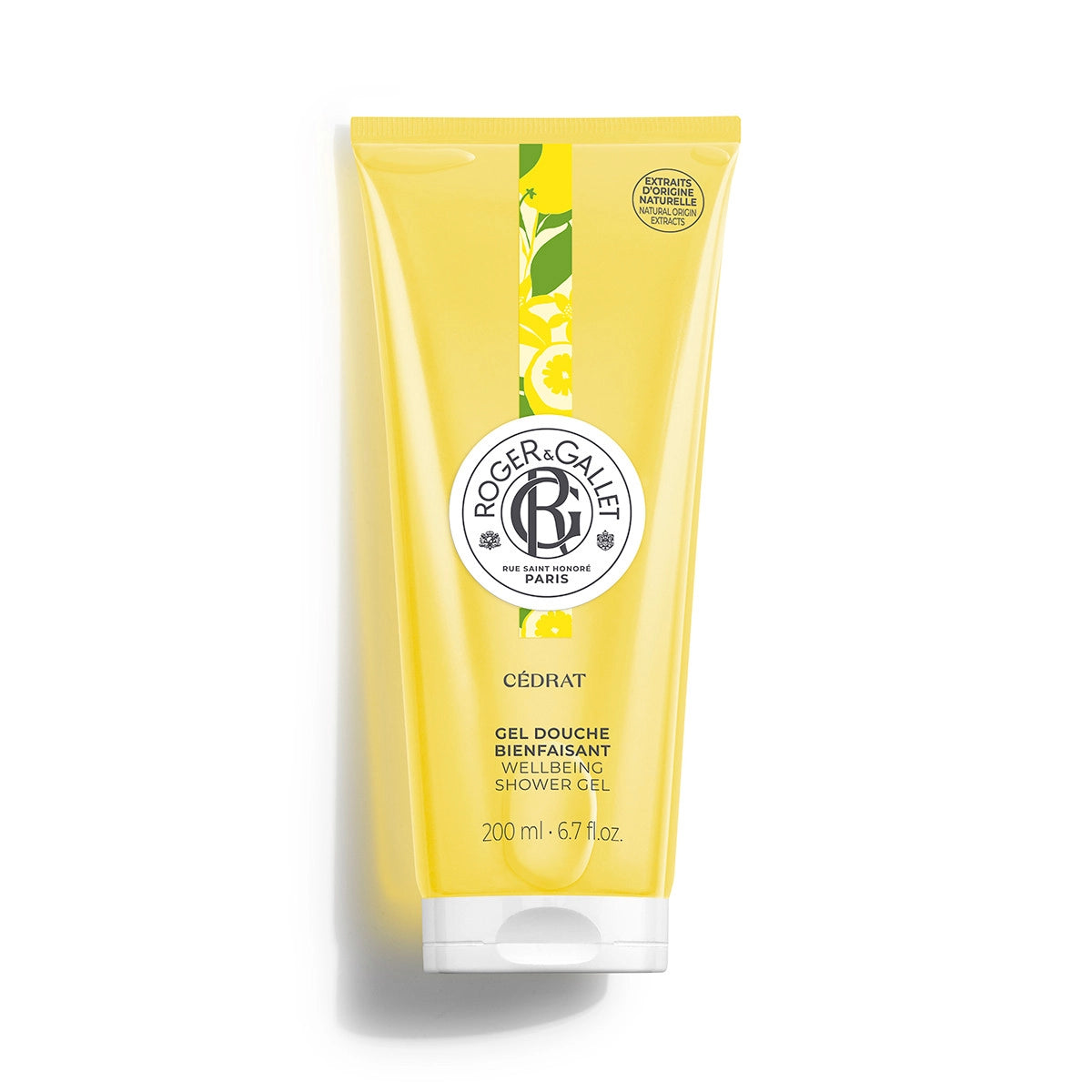 ROGER & GALLET Gel Douche Bienfaisant 200 ml Cédrat