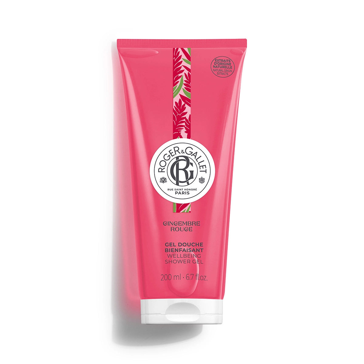ROGER & GALLET  Gel Douche Bienfaisant 200 ml Gingembre Rouge