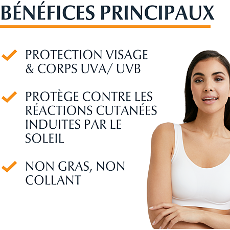 Eucerin Sun leb protect crème-gel SPF 50 + - 150ml