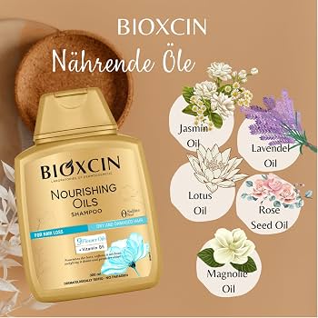 shampoing bioxcin sans sulfates nourishing oil care shampoo 300ml