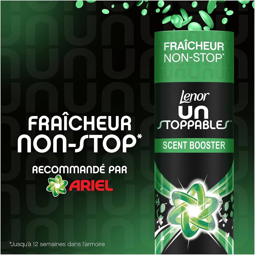 lenor parfum de linge en perles parfum d'ariel