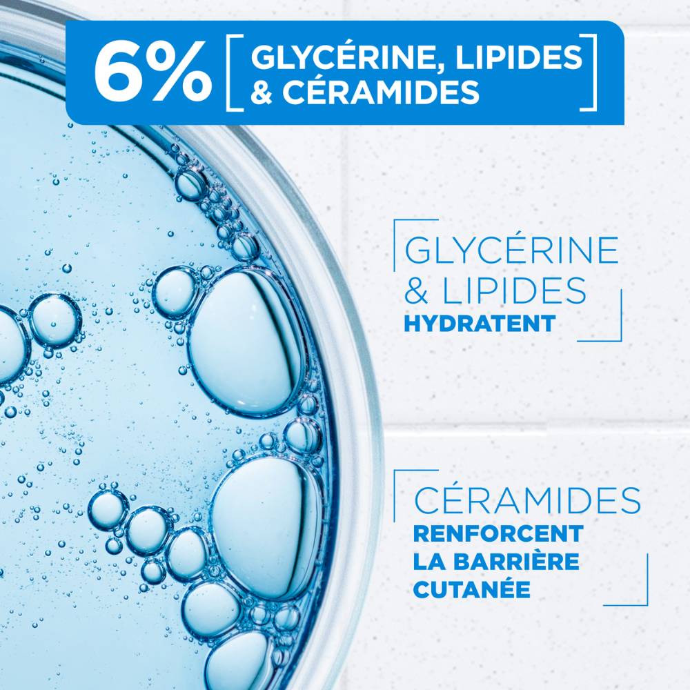 MIXA La Crème Céramide Protection - Visage, Corps, Mains 400ML