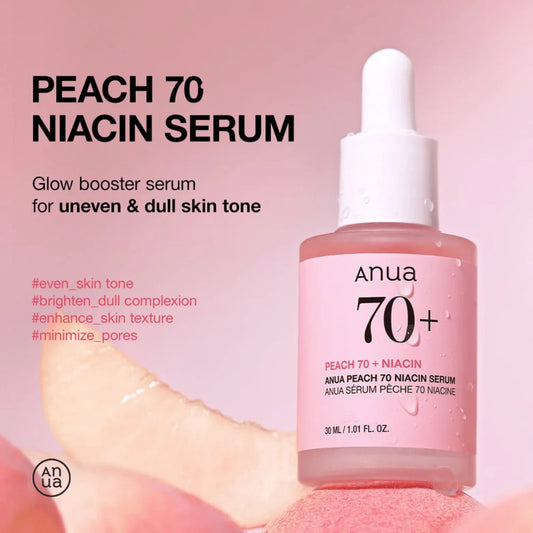 anua 70+ peach niacin serum 30ML