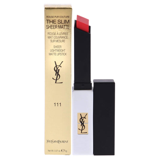 ysl rouge pur couture the slim sheer matte 111