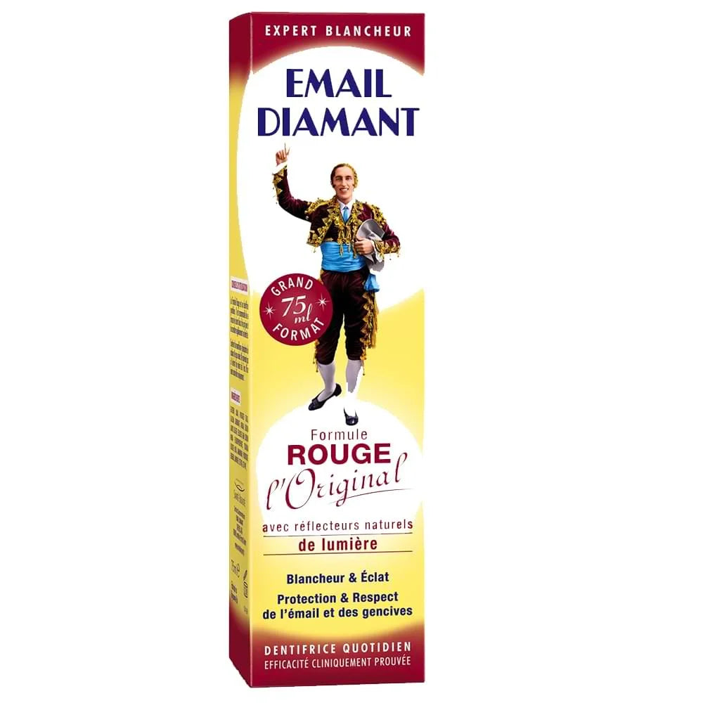 Email diamant – Formule Rouge l’Original Dentifrice