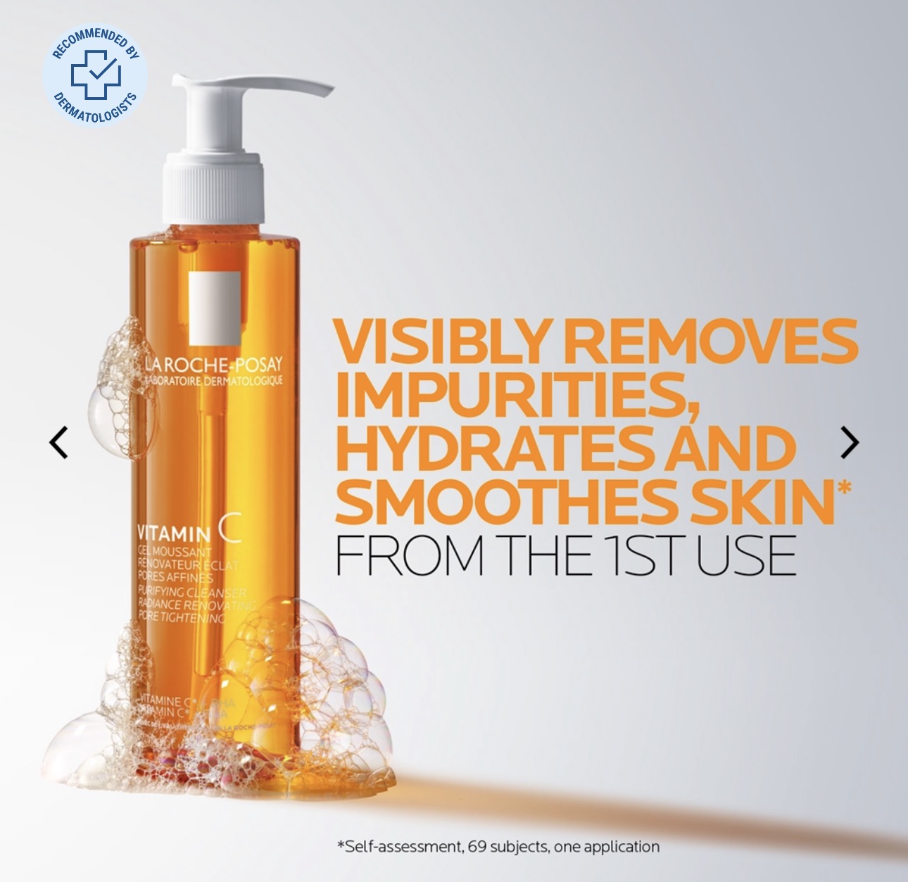 La Roche-Posay Pure Vitamin C gel moussant 200 ml