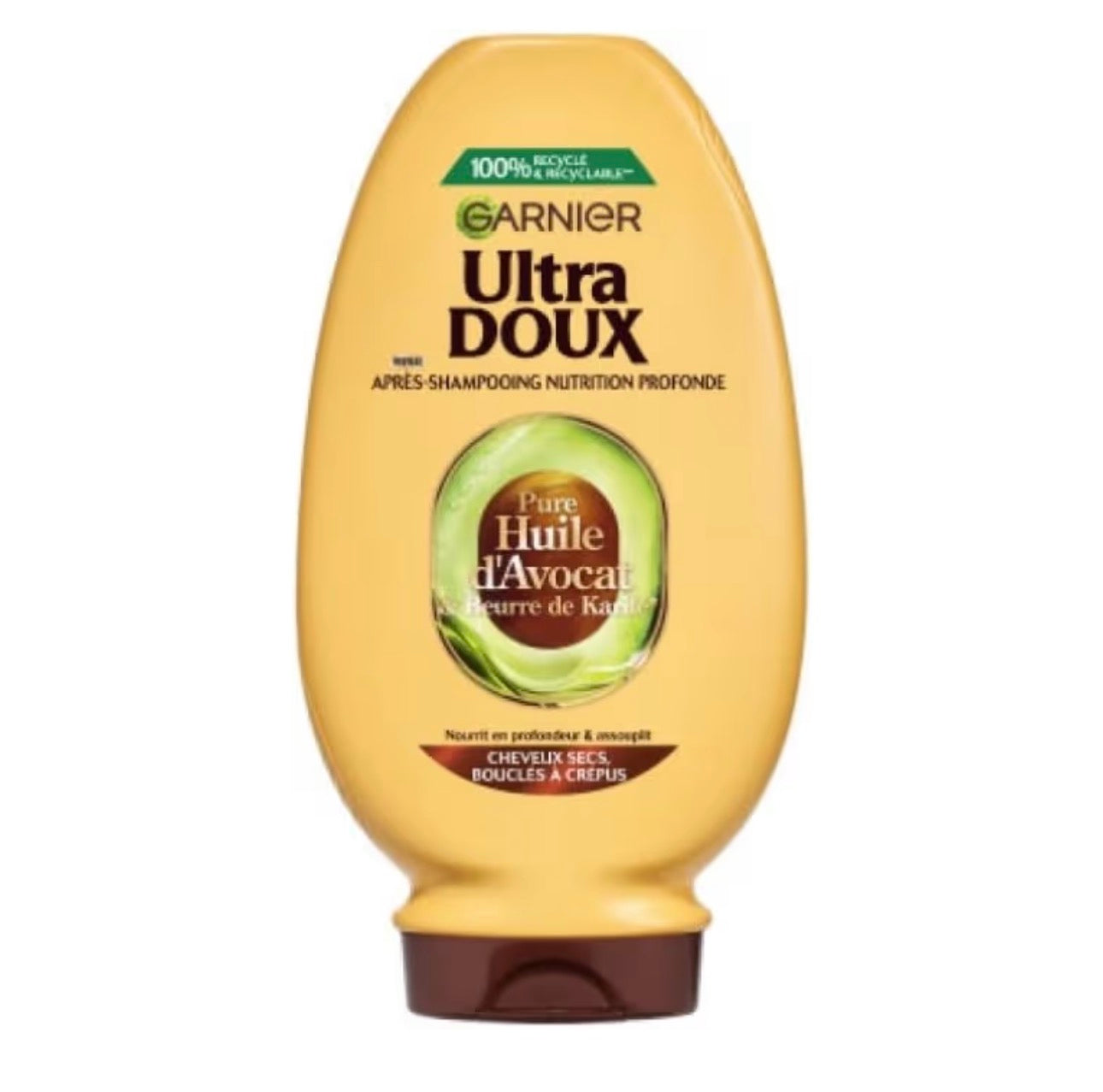 Ultra Doux Pure Huile d'Avocat & Beurre de Karité Après-Shampooing Nourrissant 200 ml