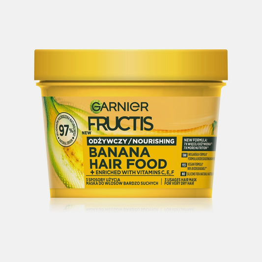 Garnier Fructis Banana Hair Food Masque Cheveux 320 ml