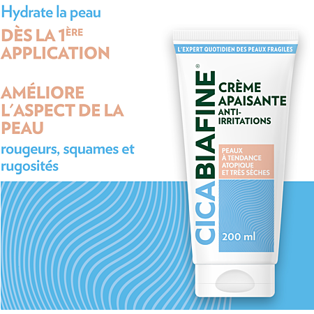 Cicabiafine crème corporelle anti-irritations 200ml