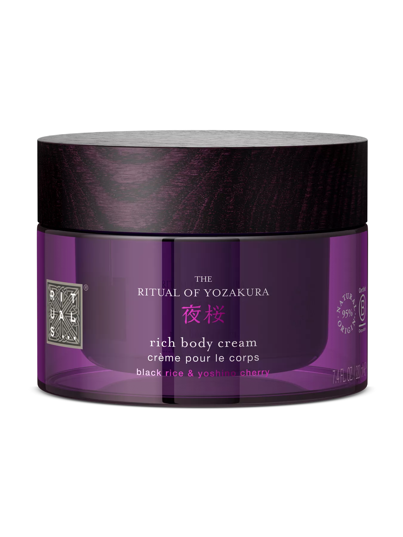 THE RITUAL OF YOZAKURA 
crème riche pour le corps, 220 ml