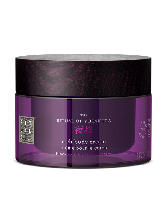 THE RITUAL OF YOZAKURA 
crème riche pour le corps, 220 ml
