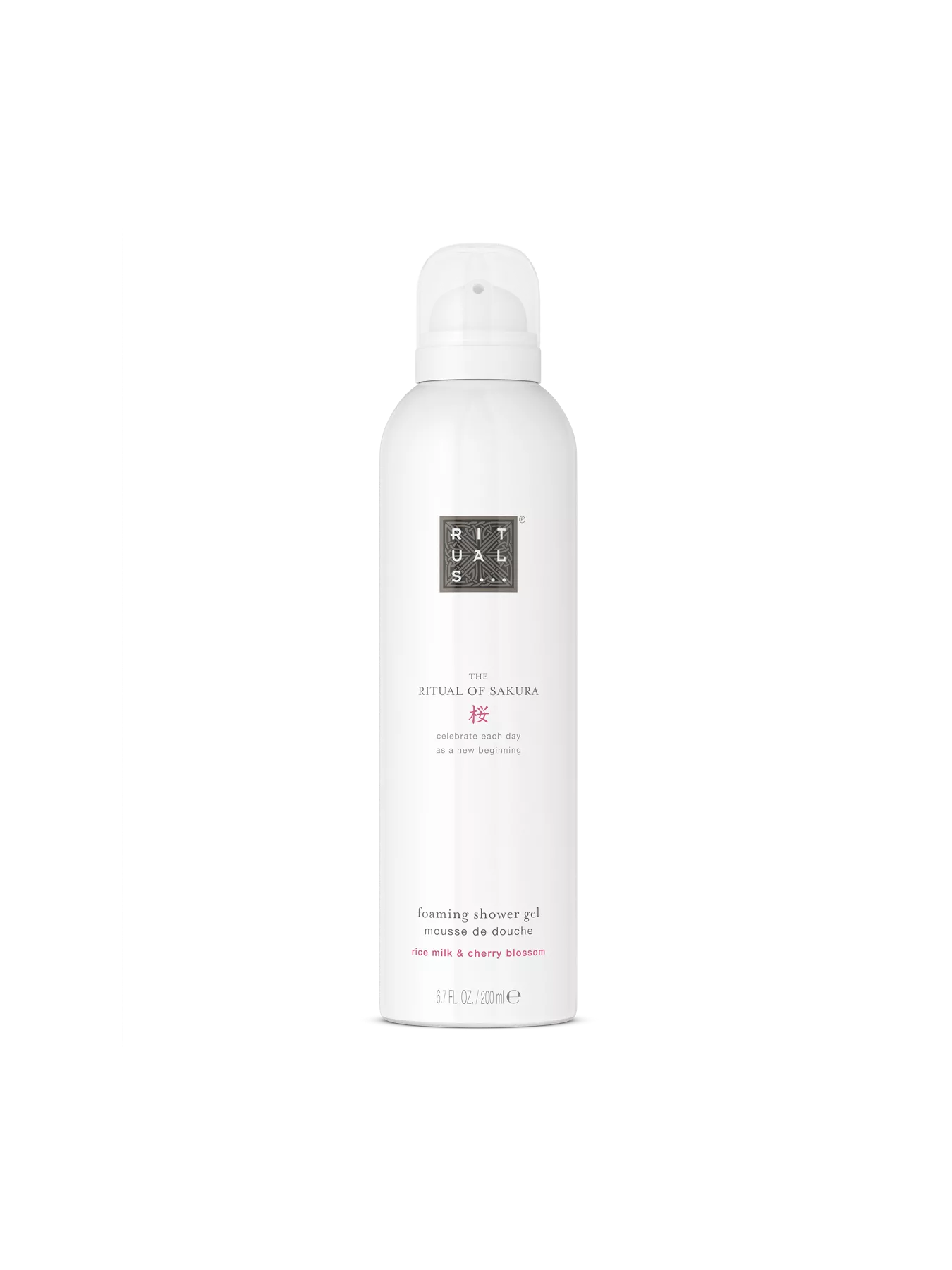 THE RITUAL OF SAKURA
mousse de douche, 200 ml