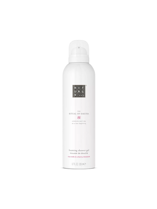 THE RITUAL OF SAKURA
mousse de douche, 200 ml