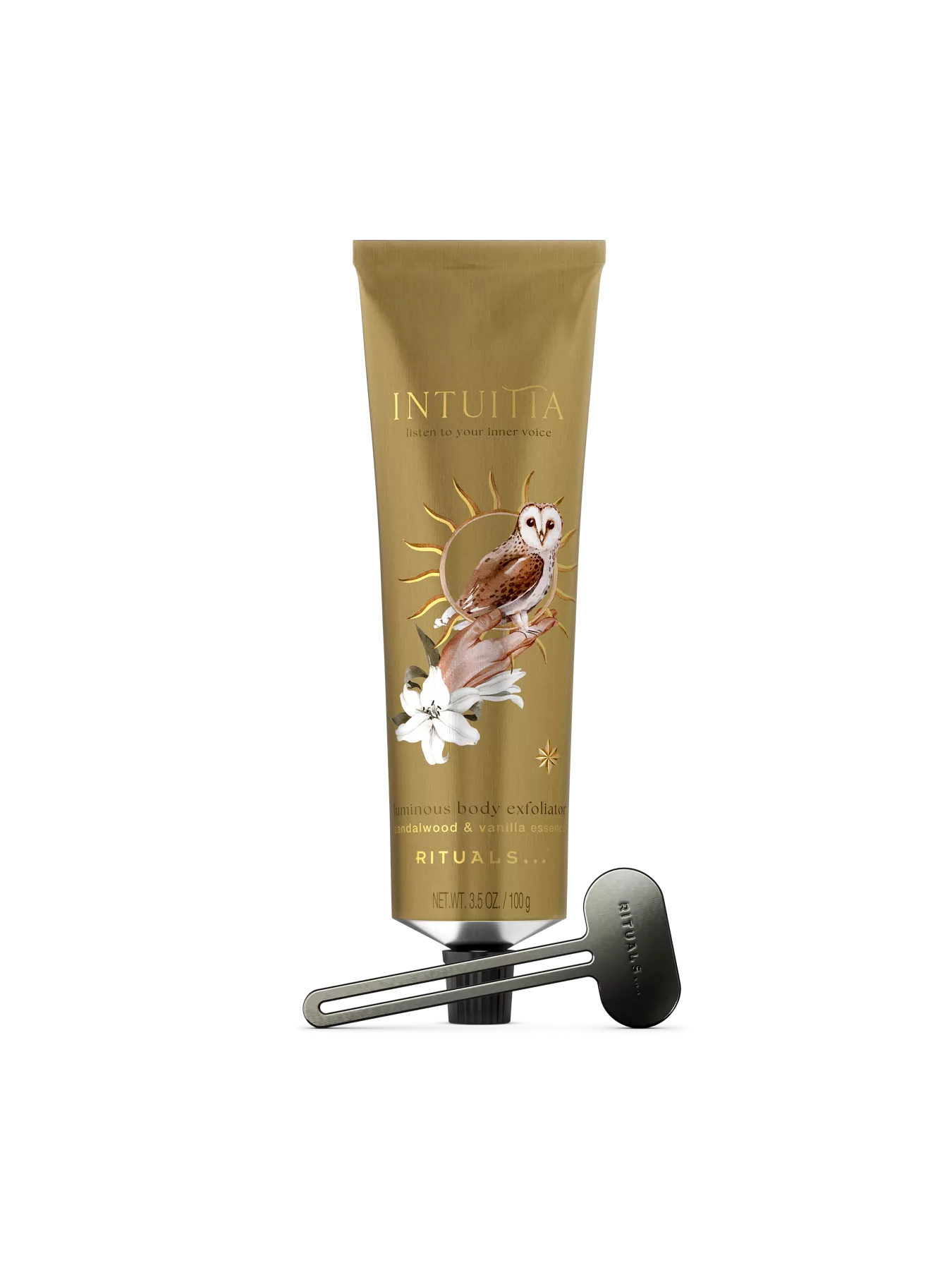 Rituals INTUITIA
Luminous Body Exfoliator – Exfoliant pour le corps (100 ml)