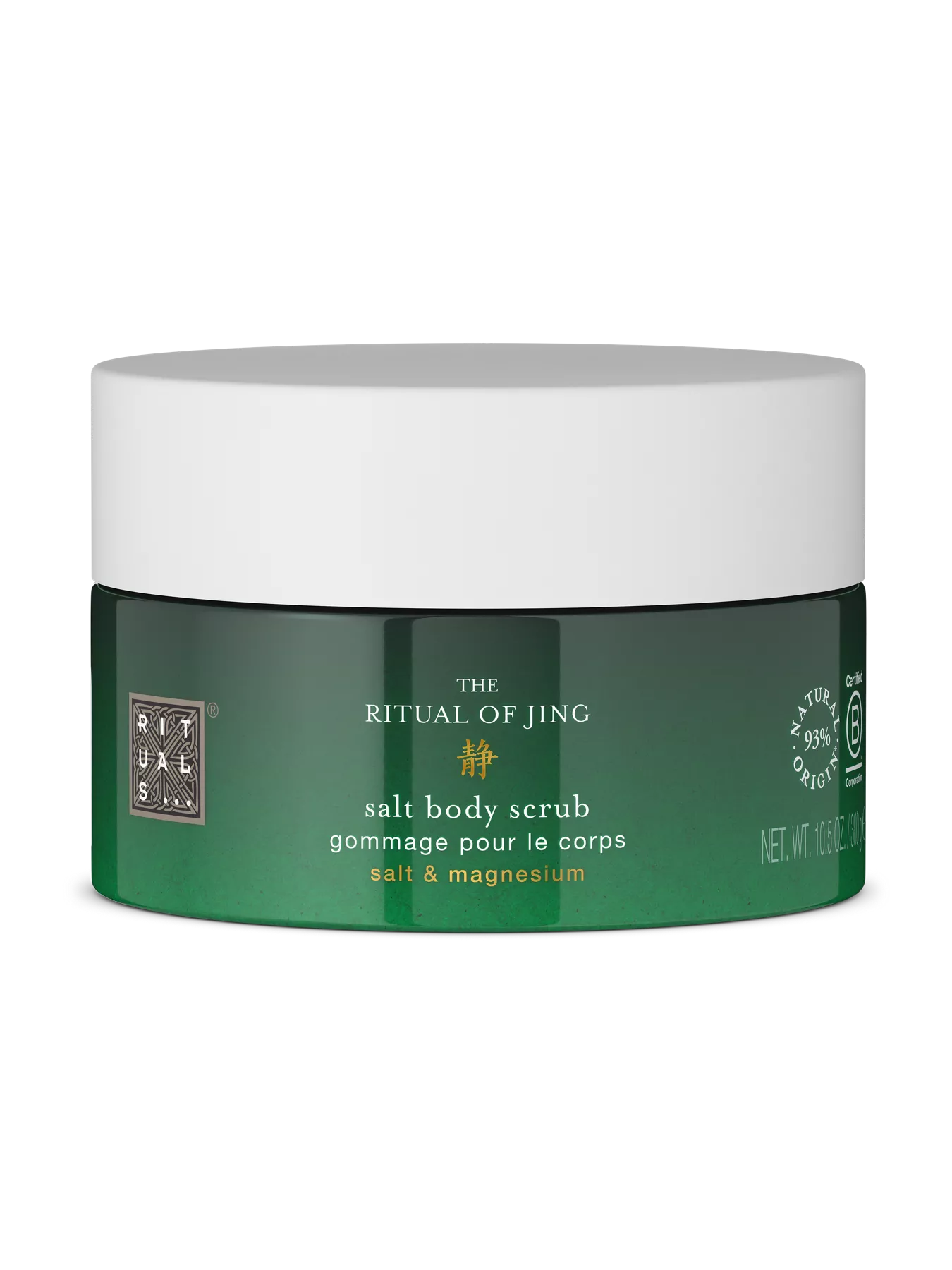 THE RITUAL OF JING
Salt Body Scrub – Gommage pour le corps (300 g)