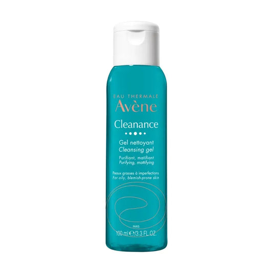 AVENE CLEANANCE - Gel Nettoyant Purifiant - Visage et Dos - Peaux Grasses à Imperfections, 100ml