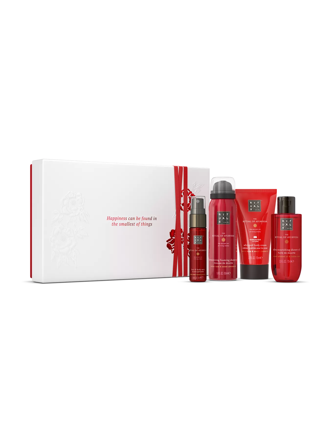 THE RITUAL OF AYURVEDA
Coffret taille  S