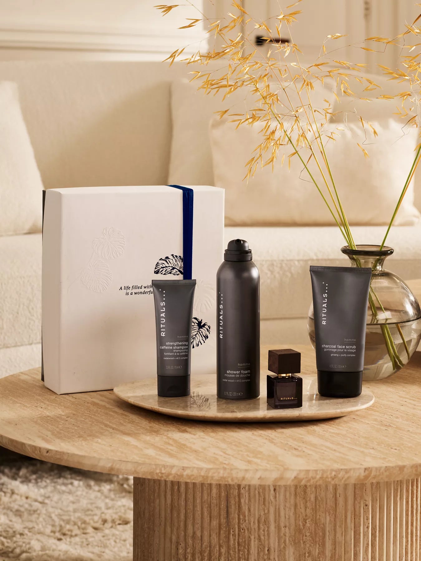 RITUALS HOMME
COFFRET TAILLE  M