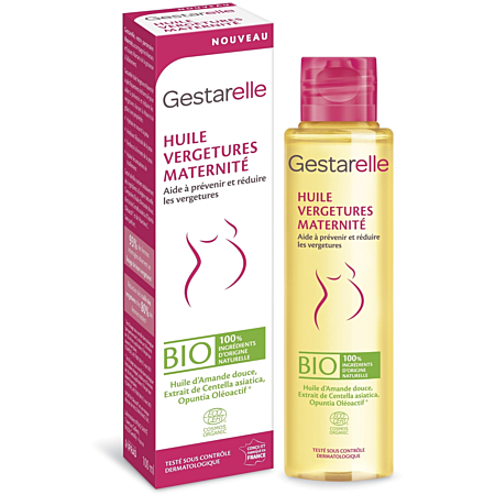 Gestarelle Huile Vergetures Maternité Bio - Flacon 100ml