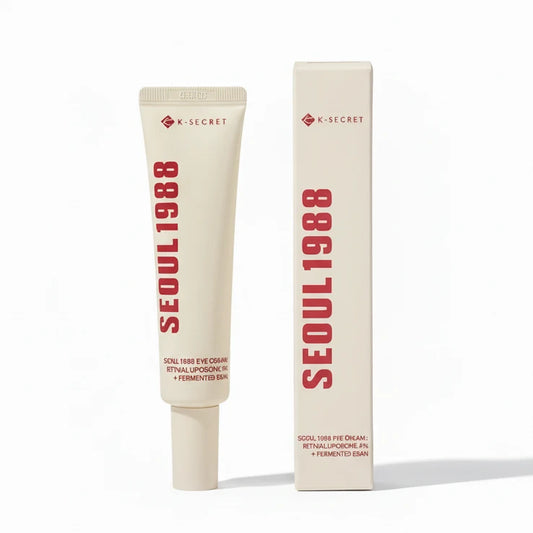 KSECRET - Crème pour les yeux SEOUL 1988 : Liposome rétinien 4 % + fèves fermentées - 30ml