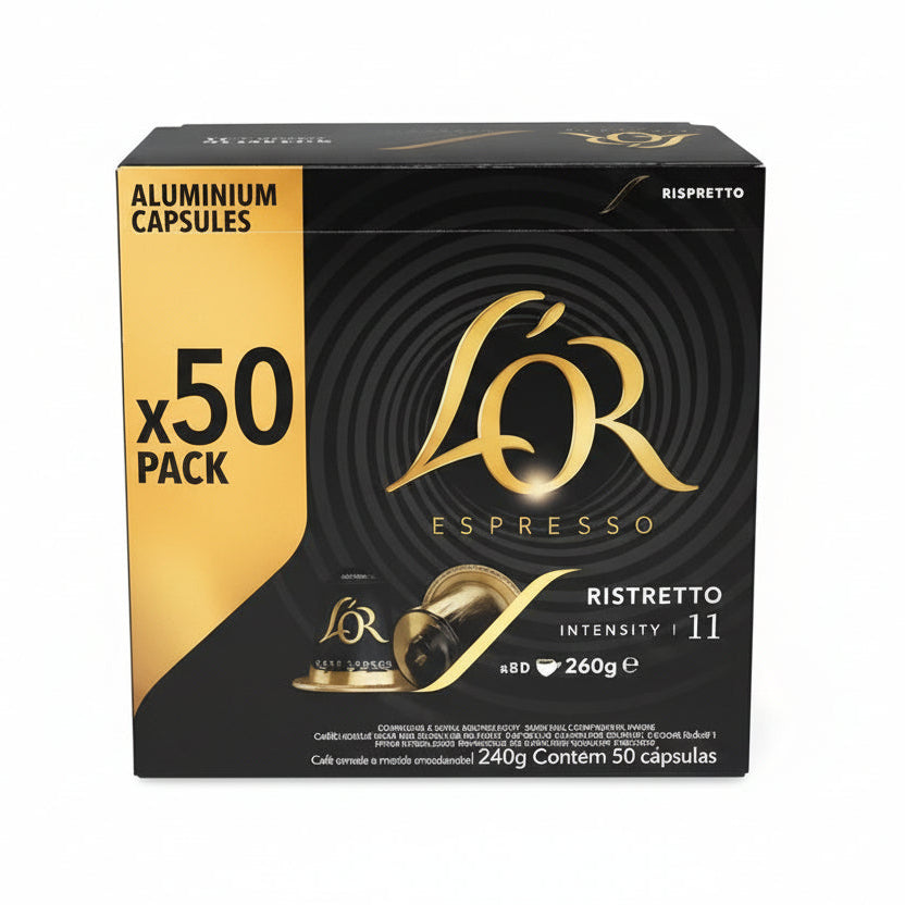 L'OR Ristretto 50 capsules pour Nespresso