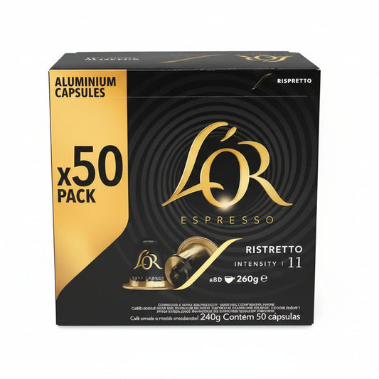 L'OR Ristretto 50 capsules pour Nespresso