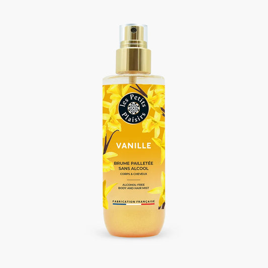 brume pailletée les petits plaisirs VANILE 200ml